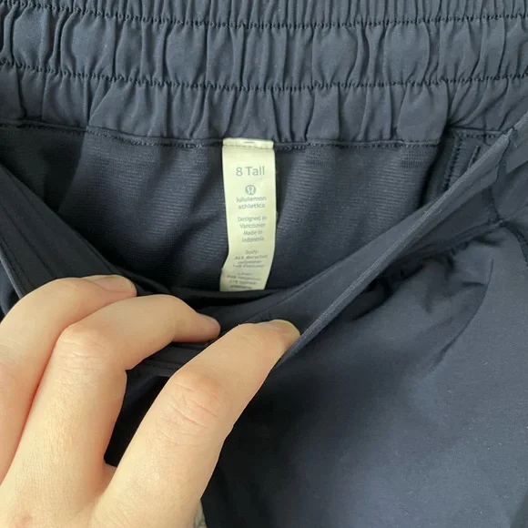 Lululemon Athletica Dark Blue Athletic Shorts - Picture 3 of 6